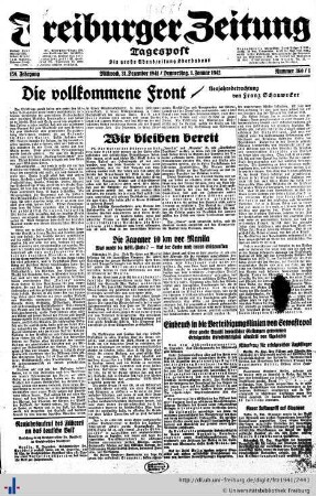 31.12.1941 (Tagesausgabe)