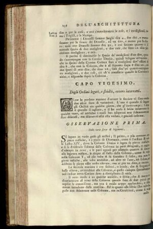 Capo 20. Degli ordini legati, e sciolti.