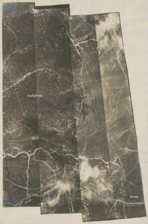 Foto von Herbebois und Ornes-Stellung (Luftbild)