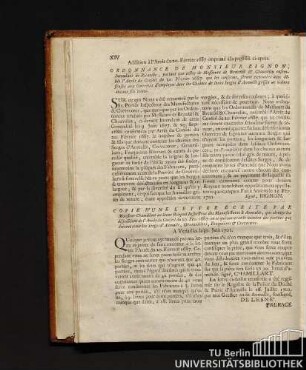 Copie d'une Lettre ecrite par...