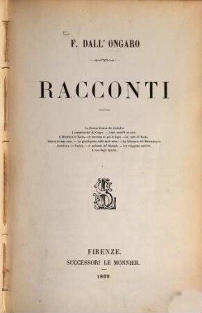 Racconti