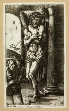 Der Schmerzensmann an der Säule