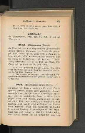 3853. Stammann (Eduard)