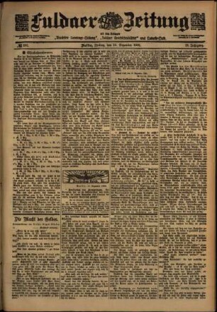 Ausgabe vom Freitag, den 19. Dezember 1902.