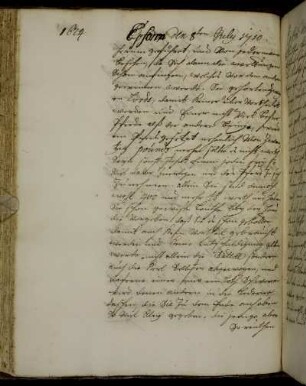 Epsom 8. - 9. Juli 1710