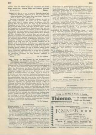 199 [Rezension] Wellner, Judor Max, Fünfundzwanzig farb. Karten von Palästina