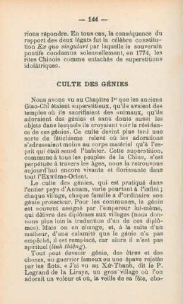 Culte des génies