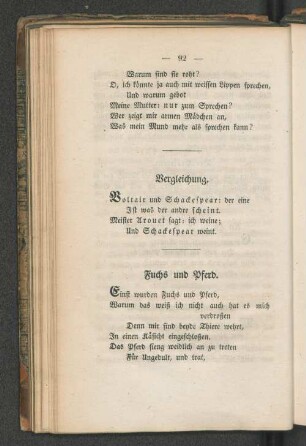 Vergleichung.