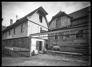 Lehmgrubenweg, Weinhandlung und Küferei M. Götz