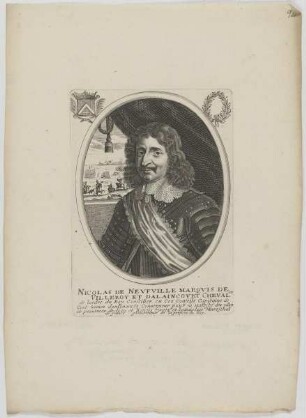 Bildnis des Nicolas de Nevfville de Villeroy
