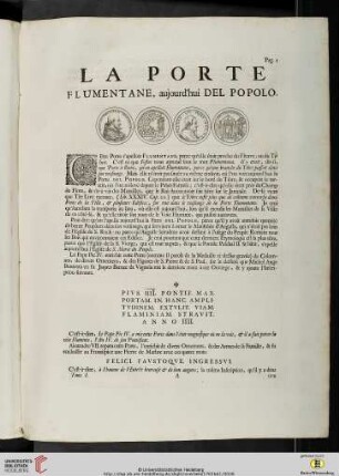 La Porte Flumentane, aujourd’hui del Popolo