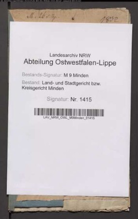 Sonstige: Meyer, Christian Ludwig:
