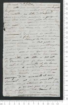 Brief von Victorine de Chamisso an Charles de Chamisso und Hippolyte de Chamisso