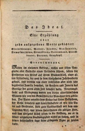 Schriften, 47. Das Ideal