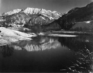 Gebirgssee, vielleicht im Ostrachtal