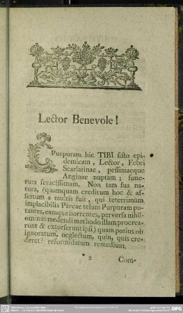 Lector Benevole!