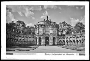 Dresden, Zwinger, Wallpavillon