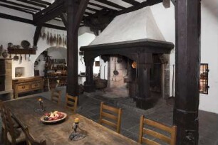 Marksburg — Gotischer Saalbau — Burgküche