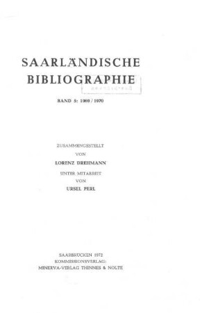 5.1969/70(1972): 1969/1970