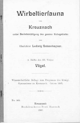 3,1: Vögel