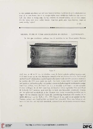 2.Ser. 1.1908: Nederl. Museum voor geschiedenis en kunst : Aanwinstein