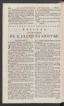 Epistre Catholique De S. Jacques Apotre