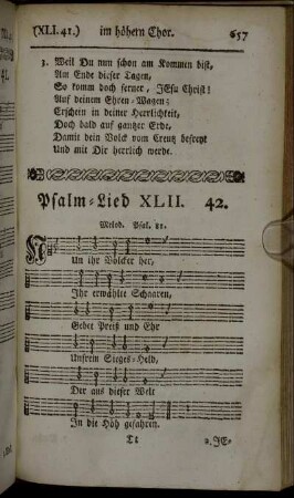 Psalm-Lied XLII. 42. - Psalm-Lied XLVIII. 48.
