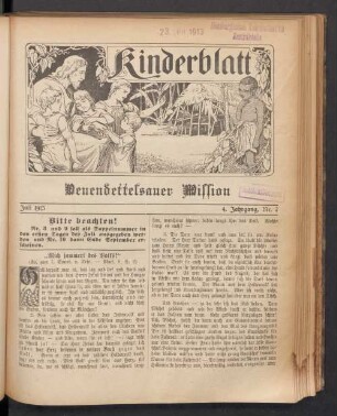 Nr. 7. Juli 1913