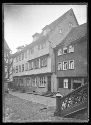Rathausgasse: Blick vom alten Rathaus Richtung Engelsbrunnen
