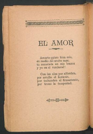 El amor