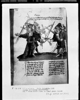 Auszug biblischer Geschichten — Josua hilft Moses im Kampf gegen Amalek