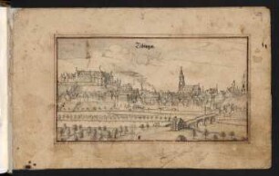 429 Ansicht Tübingen (nach Merian)