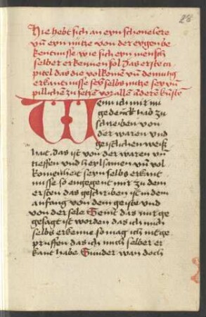 Spiritualis philosophia, dt.