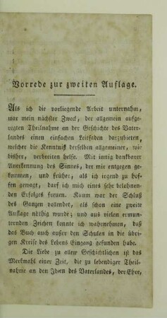 Vorrede zur zweiten Auflage