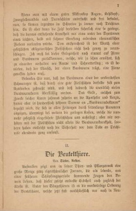 II. Die Beutelthiere