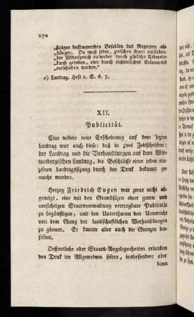 170-200, XII. Publicität