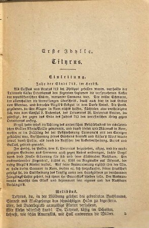 Virgils ländliche Gedichte