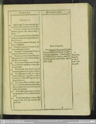7. Nativitas Baptistae in Aprili anno mu[n]di 3948