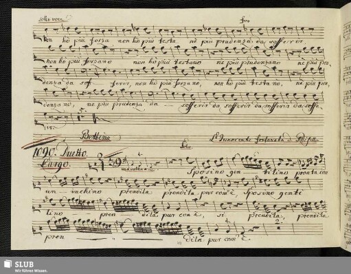 1090. Duetto: Bettina vezzosina / Paisiello, G.