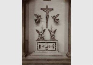 Aufstellung der Gemäldegalerie und der Skulpturensammlung im Kaiser-Friedrich-Museum, Raum 03, Basilika, Italienische Altarwerke