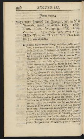 Journaux
