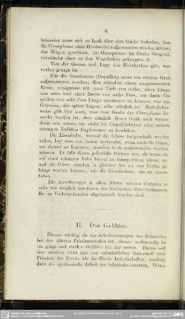 II. Das Gebläse