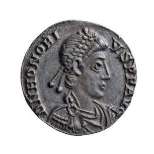 Münze, Siliqua, 395 - 402 n. Chr.?