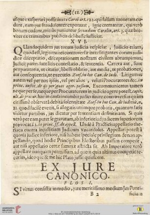 Ex jure canonico
