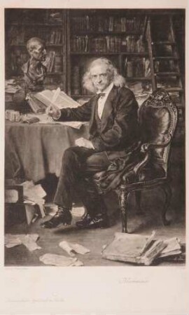 Bildnis von Theodor Mommsen (1817-1903)