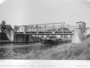 Straßenbrücke Ilvesheim-Ladenburg, Hochwassersperrtor