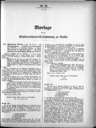 No. 23 (111), 21. Februar 1879