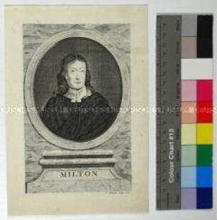Porträt des englischen Dichters John Milton