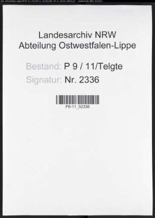 Sterberegister Standesamt Telgte