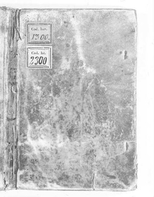 Brunonis Feller Benedictini Schirensis Diarium - BSB Clm 2300